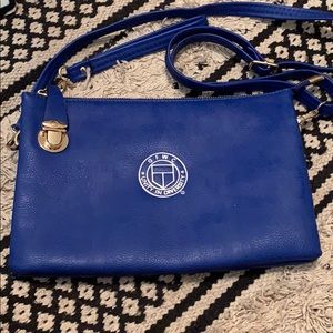 GFWC Unity in Diversity blue purse